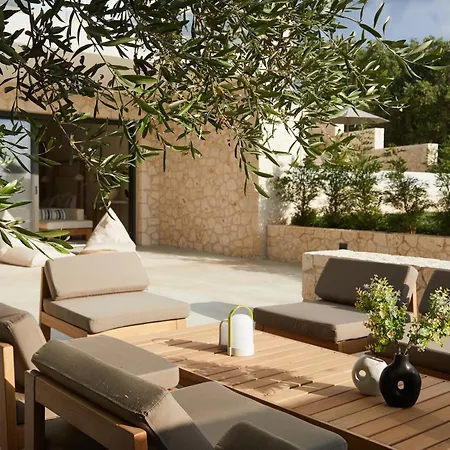 Luxury Stone Houses Corfu Pithos Exterior photo