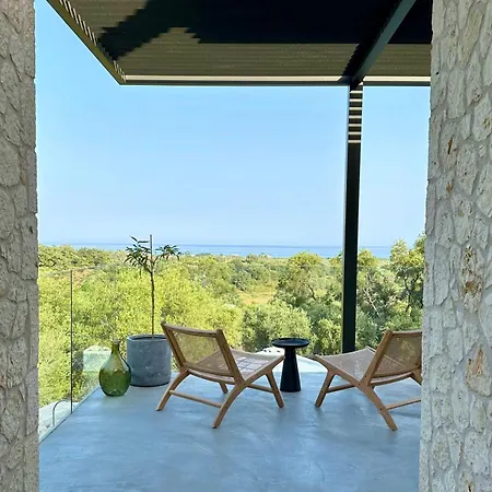 Luxury Stone Houses Corfu Pithos Exterior photo