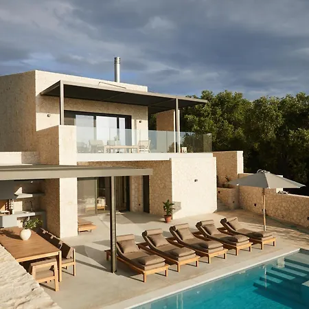 Luxury Stone Houses Corfu Pithos Exterior photo