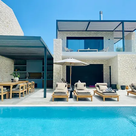 Luxury Stone Houses Corfu Pithos Exterior photo