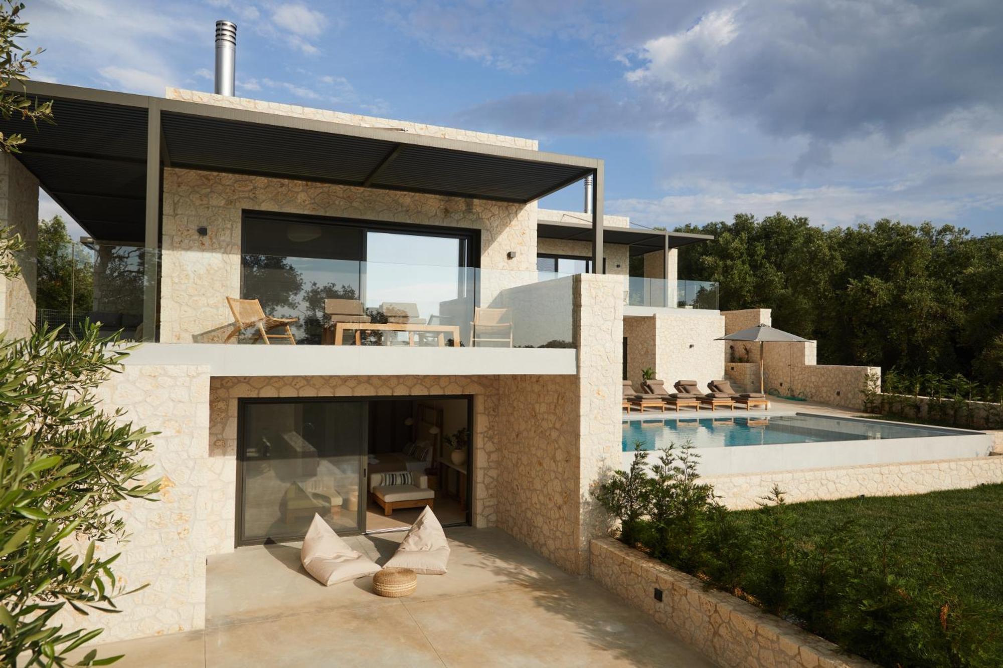 Villa Luxury Stone Corfu Pithos