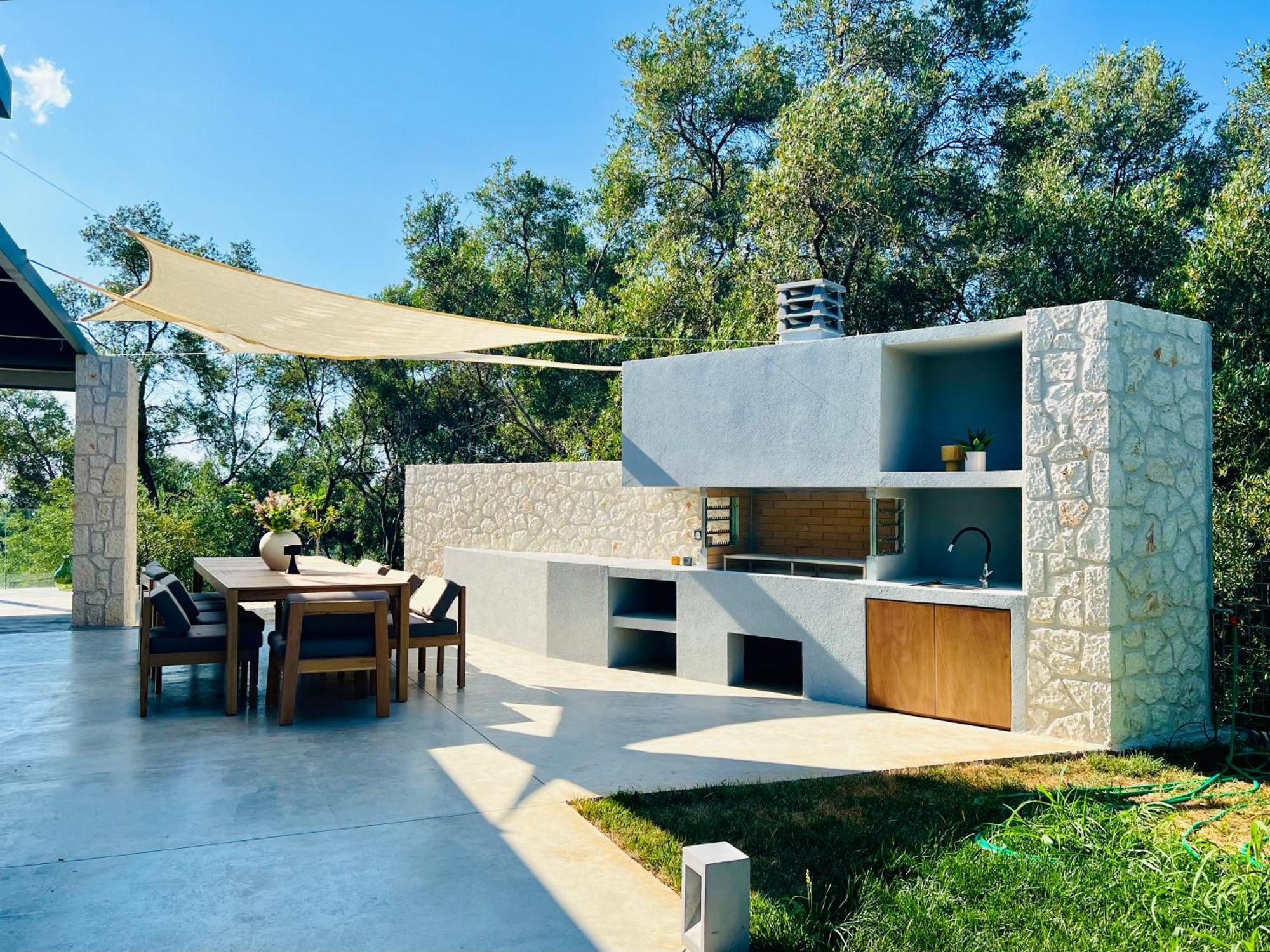 Villa Luxury Stone Corfu Pithos